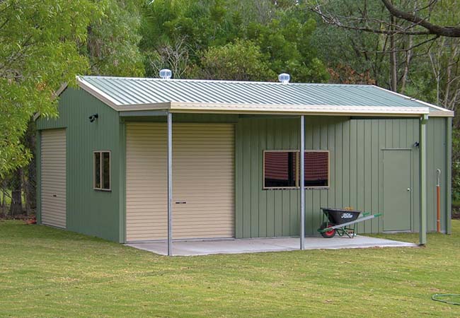 Stratco building approval shed